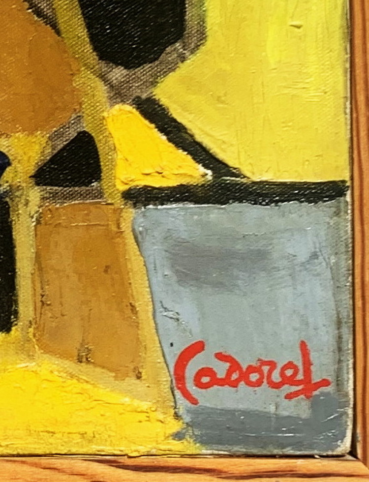 Cadoret Michel, Composition abstraite – Image 3