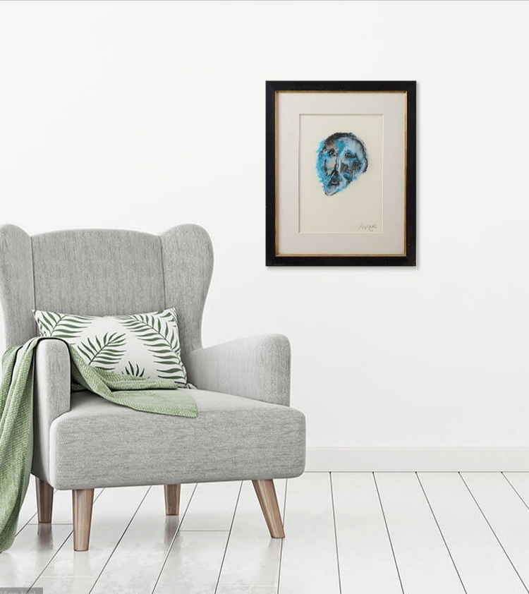Roulland Jean, Tête bleue – Image 4